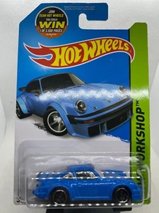 2015 Hot Wheels PORSCHE 934 TURBO RSR #220/250US BLUE FREE SHIPPING - Picture 1 of 6