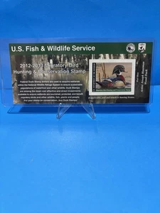 2012-2013 Migratory Bird Hunting And Conservation Stamp WOOD DUCK!MNH Cond.! - Picture 1 of 3