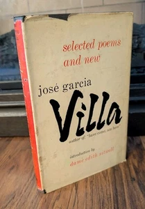 SELTENE JOSE GARCIA VILLA AUSGEWÄHLTE GEDICHTE UND NEUES HARDCOVER BUCH 1. AUFLAGE - Bild 1 von 7