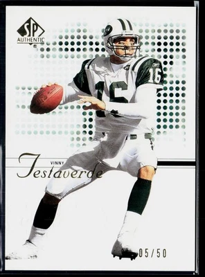 2002 SP Authentic #31 Vinny Testaverde - Image 1 of 2