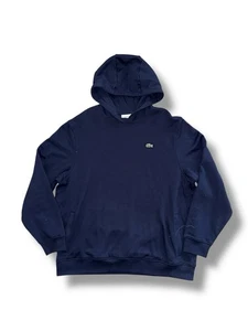 New LACOSTE SPORT Pullover Hoodie US 3X, Navy Style# Sh1527 MSRP $135 - Picture 1 of 11