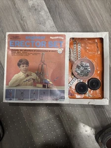 Vintage ERECTOR SET by Gilbert * Senior Engineer Motorized Directions 1964 Parts - Bild 1 von 7