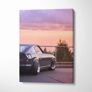 Nissan 240z High Resolution Museum Quality Vertical Canvas Print #010 - Picture 1 of 14