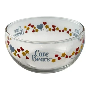 Plato de baratija de colección 1985 Care Bears cuenco de vidrio American Greetings Candy Catchall - Imagen 1 de 5