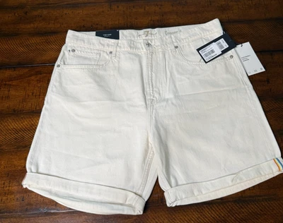 Pantalón corto Pride Cooper J para hombre 7 For All Mankind - crudo, talla 34 Foto 1 de 4