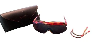 Escudo deportivo retro vintage años 80 90 Bolle Edge 2 diseñador completo con estuche Foto 1 de 4