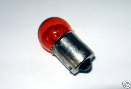 Bulbs 12V 10W Orange for White Indicator BAU15S Amber Bulb 1156 Offset - Image 1 of 1