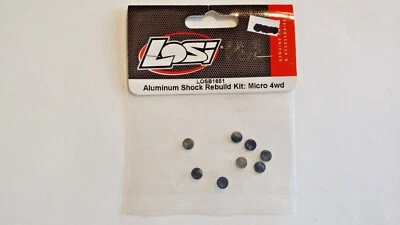 LOSB1651	Losi Micro 4WD Aluminum Shock Rebuild Kit - Image 1 of 2