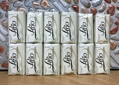 12 PCS LIRIO DERMATOLOGICO BATH SOAP 180 G MADE IN MEXICO US SELLER