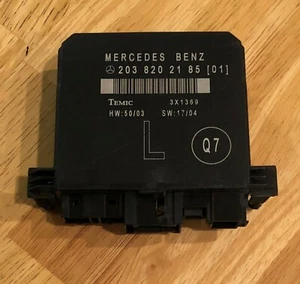 203 820 21 85 Used Mercedes-Benz Left Rear Door Control Module - Bild 1 von 1