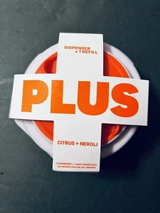 PLUS Summer Refillable Citrus & Neroli Body Wash Dispenser Starter Pack - Picture 1 of 7