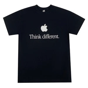 Maglietta Think Different Apple Computers Vintage iPhone iPad MacBook Steve Jobs - Foto 1 di 5