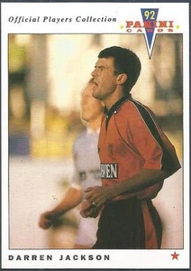 FÚTBOL PANINI 92-COLECCIÓN OFICIAL JUGADORES-#323-DUNDEE UNITED-DARREN JACKSON - Imagen 1 de 2