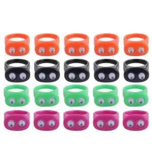 20 PCs Kleine Ringspielzeug Kind Halloween-Partyringe Halloween-Ring-Spielzeug - Bild 1 von 12