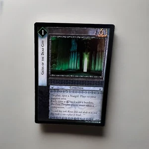 LOTR TCG 3R81 Gates Of The Dead City *FOIL* NM (never played) - Picture 1 of 2