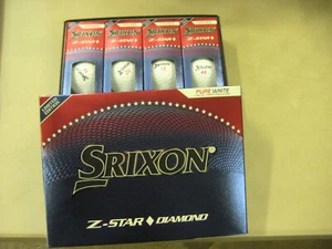 2 dozen BRAND NEW 2025 Srixon Z Star Diamond Limited white us open - Picture 1 of 1