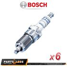6 X Bosch Nickel Spark Plugs Fr8hdc+ 0242229782 Nickel-Plated Housing & Thread