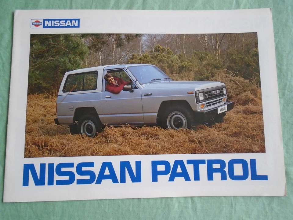 Nissan Patrol brochure Apr 1984 UK market + price list - Image 1 of 1