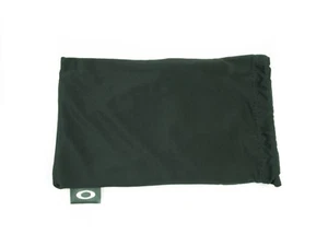 Oakley Flight Jacket Grande Negro Microfibra Bolsa de Limpieza con Bolsillo para Lente - Imagen 1 de 2