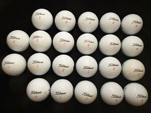 x 22 Titleist DT Solo Golf Balls Pearl / A  ** FREE P&P **