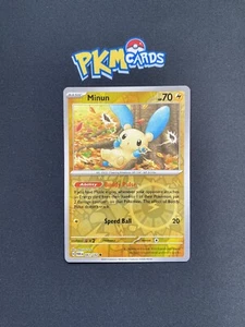 Pokémon TCG Minun Paradox Rift 061/182 Reverse Holo LP. - Picture 1 of 3