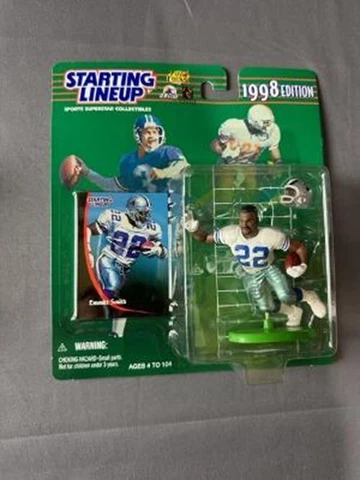 Starting Line Up NFL Emmitt Smith Figure 1998 NEW ssc Cover
