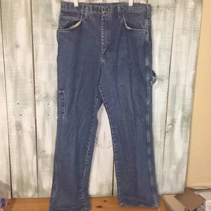 Bulwark FR Flame-resistant Jeans Relaxed Fit Men’s Sz 36/37U FR Carpenter Style - Picture 1 of 11
