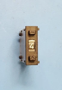 PUSHWHEEL SWITCH HEXADECIMAL , DPS9-301-AK2 , HARTMAN , PANEL MOUNT 0-9 , A-F - Picture 1 of 7
