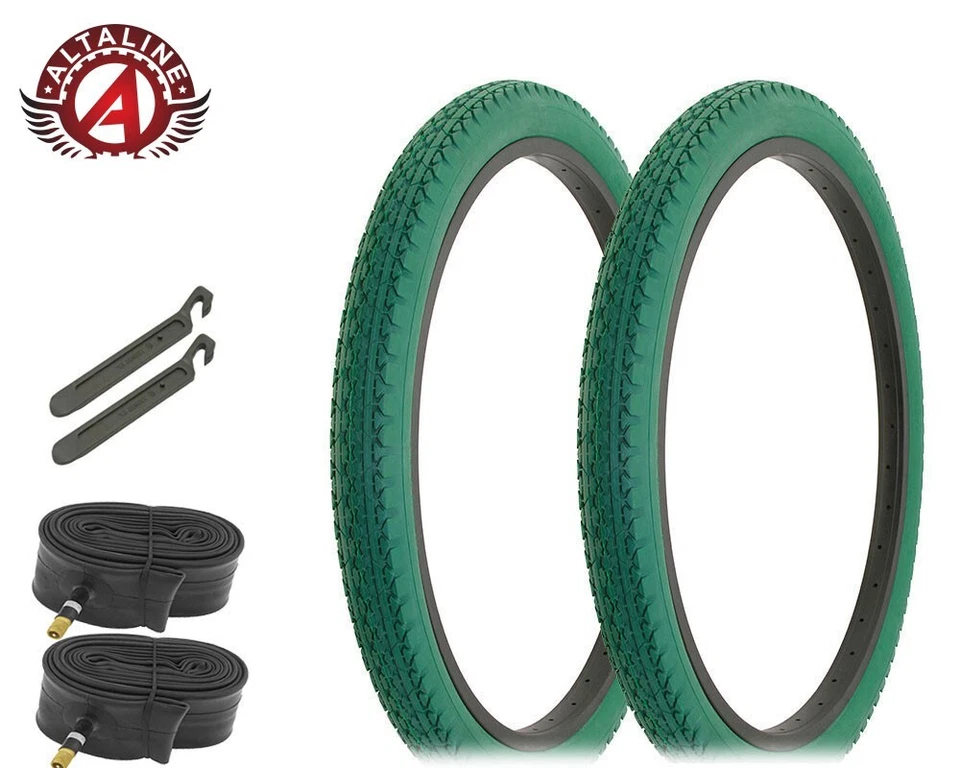 ALTALINE BICICLETA ALAMBRE CUENTAS NEUMÁTICOS 24x2.125 DIAMANTE RESISTENTE MUCHOS COLORES JUEGO DE 6 piezas Foto 1 de 1