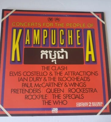 Concerts for the People of Kampuchea Vinyl - 1981 Atlantic SD2-7005 - Image 1 of 4