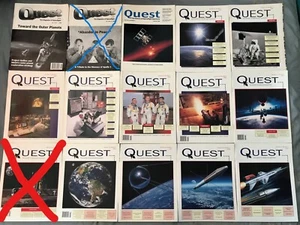 Your choice of 24 Quest The History of Spaceflight Quarterly Magazines * NASA - Imagen 1 de 2