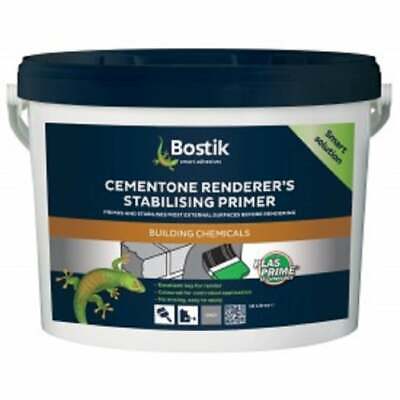 Bostik 10L Cementone Render Stabilising Primer - Outdoor Render Prime • 58.99£