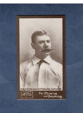 1895 Mayo Cut Plug N300: TOM KINSLOW, Pittsburgh Pirates | Reprint 1986