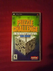 Puzzle Challenge: Crosswords and More for PSP Complete CIB - Picture 1 of 6