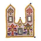 Indian Beaded Handmade Cotton Floral Art Tapestry Wall Hanging Home Decor Toran
