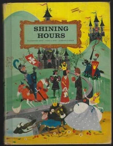 Shining Hours 1968 Vintage School Reader Children's Literature Illustrated - Picture 1 of 1