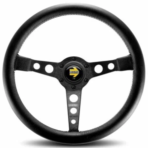 MOMO Prototipo Steering Wheel Black Leather 350mm/13.8" "US MOMO Dealer" - Bild 1 von 5