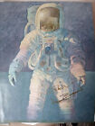 Alan Bean Astronaut Apollo 12 Original signed Print ,*4th Man To Walk on Moon*