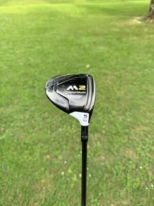 TaylorMade M2 3 wood Stiff right handed golf club 15 Degree REAX 65 Grams - Picture 1 of 4