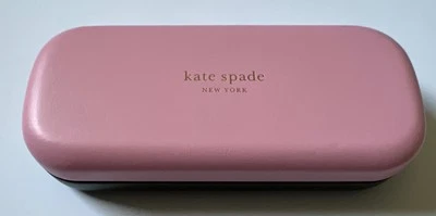 Estuche rígido para gafas Kate Spade - Rosa VERDE nuevo auténtico Foto 1 de 2