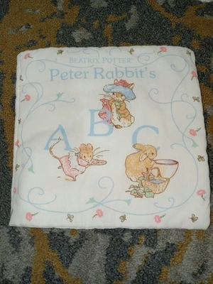 Beatrix Potter Pillow Alphabet Book, Cloth Peter Rabbit And Friends, Soft - Image 1 of 4