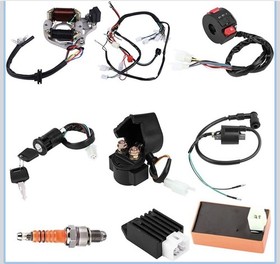 ATV CDI Wiring Harness Kit 50cc 70cc 90cc 110cc Quad Electric Start 5 Pin