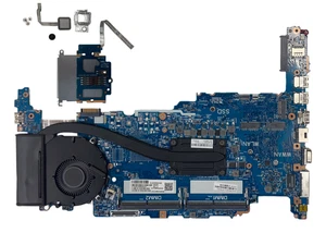 Placa madre OEM HP ProBook 640 G5 Intel i5-8265U 1,6 GHz L58706-601 Huella digital SC - Imagen 1 de 4