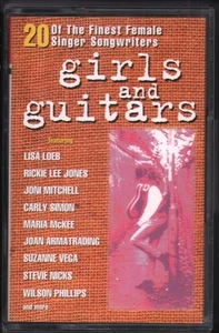 Various Artists Girls and Guitars cassette UK Global Television 1995 compilation - Picture 1 of 4