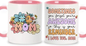 Mom Gifts from Son Daughter, Mother's Day Gifts for Mom from Kids 11oz Two Tone - Picture 1 of 11