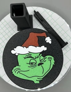 Christmas Grinch 2" Hitch Receiver Cover/Insert ABS W/UV Protection - Picture 1 of 6