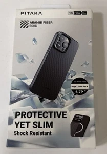 pitaka Case für iPhone 15 Pro Max kompatibel mit MagSafe, Slim NEU - Bild 1 von 11