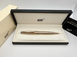 MONTBLANC MEISTERSTÜCK GEOMETRY SOLITAIRE CHAMPAGNE GOLD MIDSIZE KUGELSCHREIBER - Bild 1 von 14