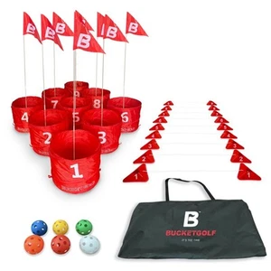 BucketGolf Game Pro Das ultimative Hinterhof-Golfspiel für Familie, Erwachsene und Ki... - Bild 1 von 6