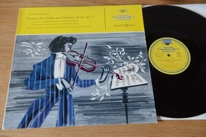 Brahms David Oistrach Staatskapelle Dresden Konwitschny Violinkonzert LP DGG - Imagen 1 de 6